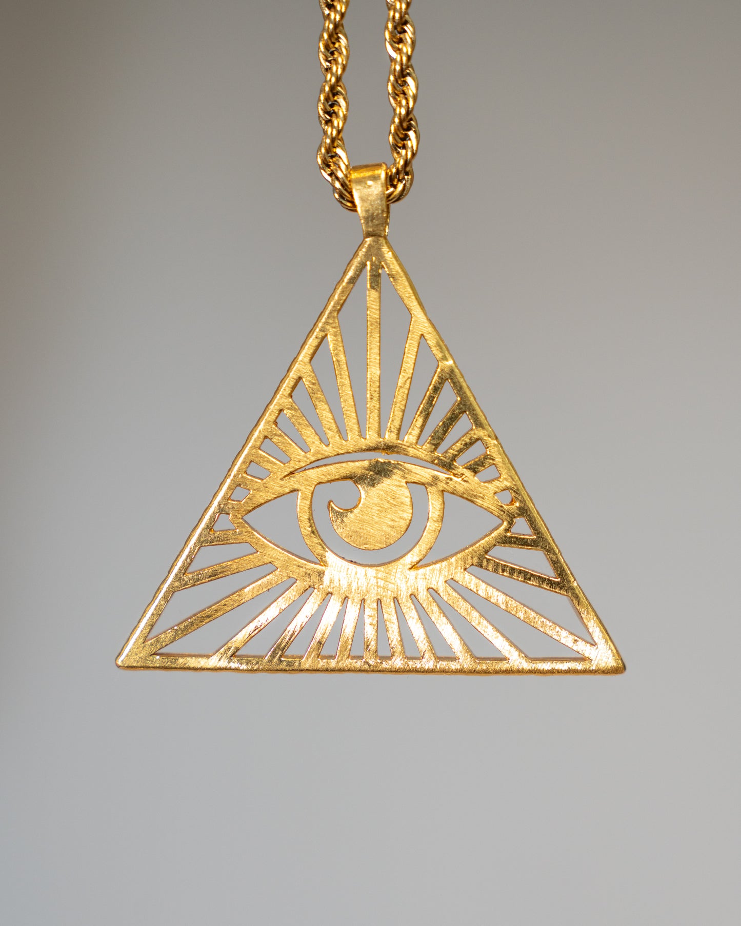 Eye of providence 24K .9999 Fine Gold Pendant – 1 Troy Ounce